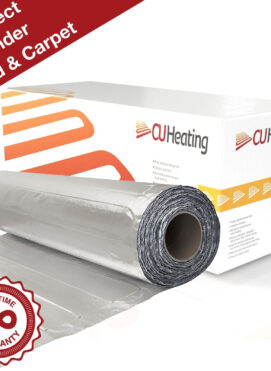 150W/m2 Foil Electric Underfloor Heating Mat - Comfort Underfloor Heating